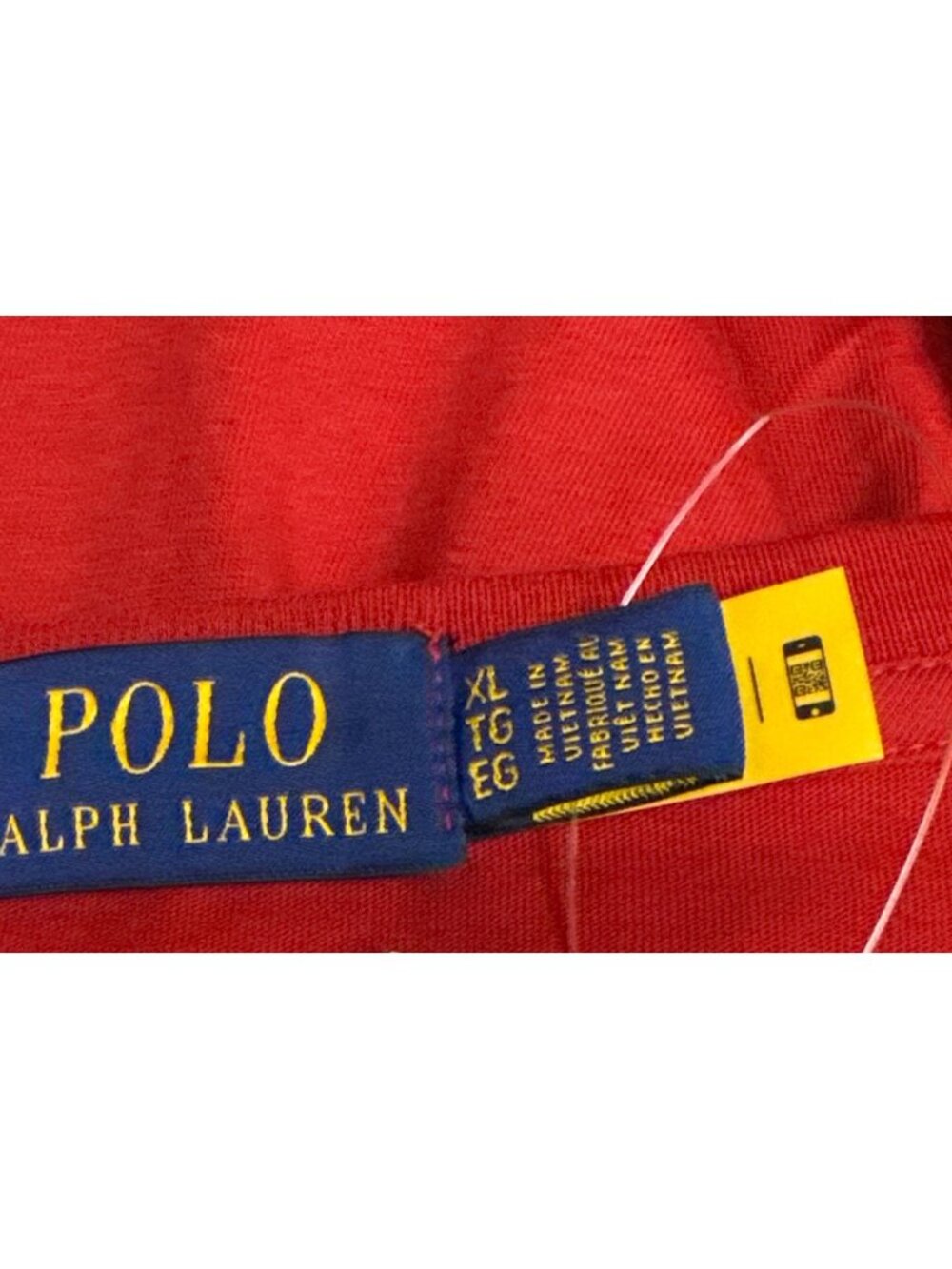 Polo Ralph Lauren Motorsport Long Sleeve T Shirt Men's XL Red Racing Cotton NWT - Picture 10 of 12